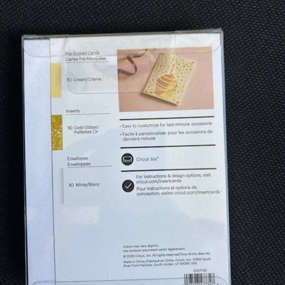 Cricut Joy Glitter Insert Cards - NWT - Picture 2 of 3